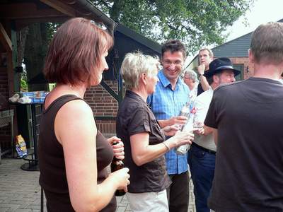 Königspaar Martin & Annette fühlten sich sichtlich wohl.