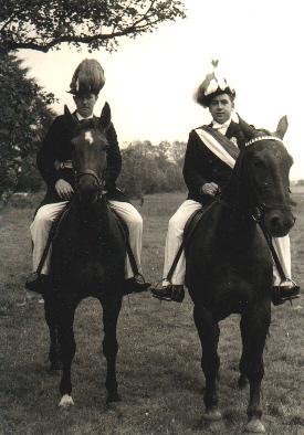 1962_Engbers.jpg - Major Hermann Engbers und Adjdant Adolf Charbon.