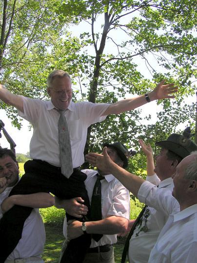 06_mvk01.JPG - König 2006: Hubert Lewerich (2. Vorsitzender)