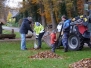 Winterfestmachen der Vogelstange